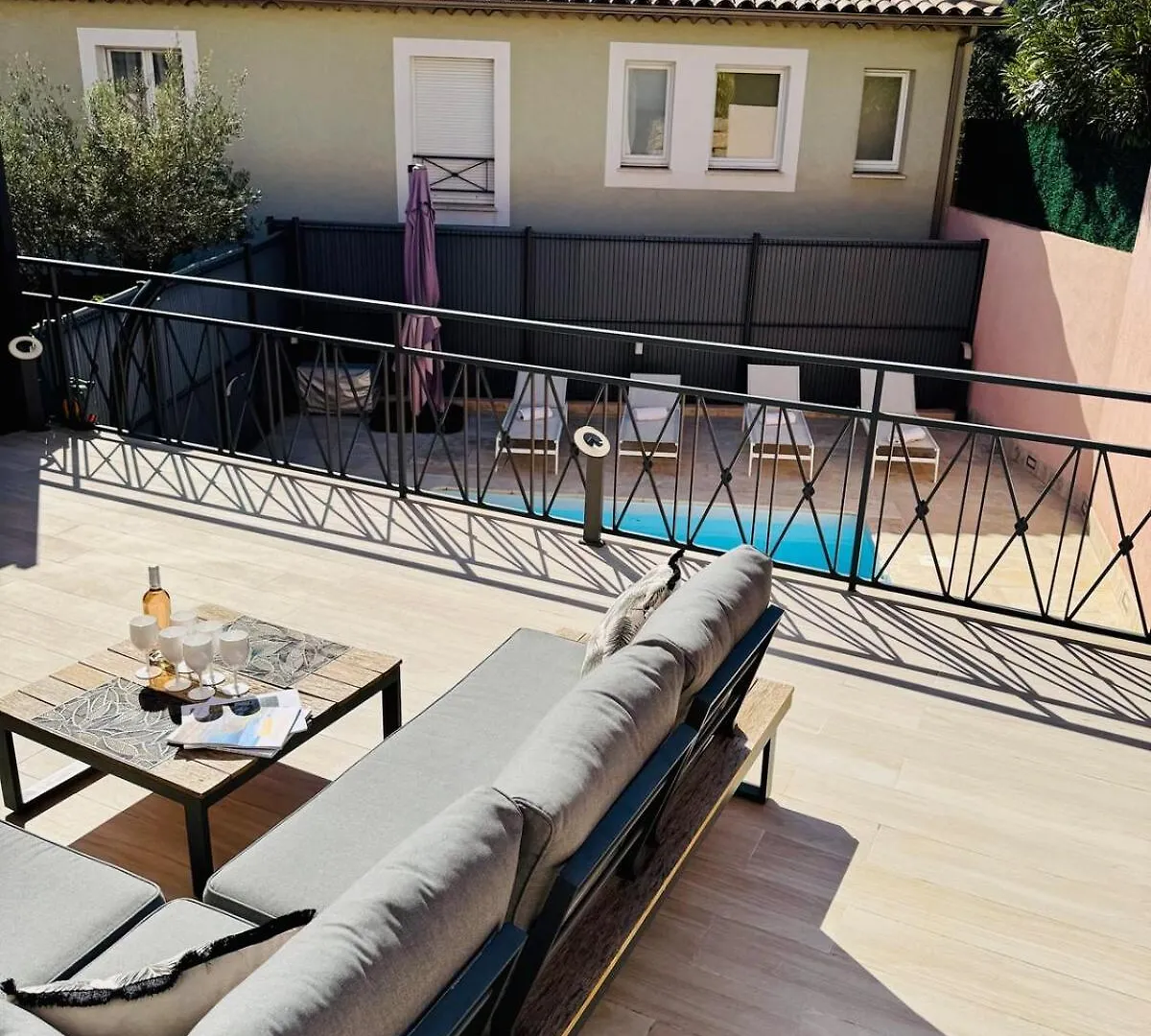 Villa San Peire Private Pool Close Sea روكبرون-سور-أرجينس 0*,  فرنسا