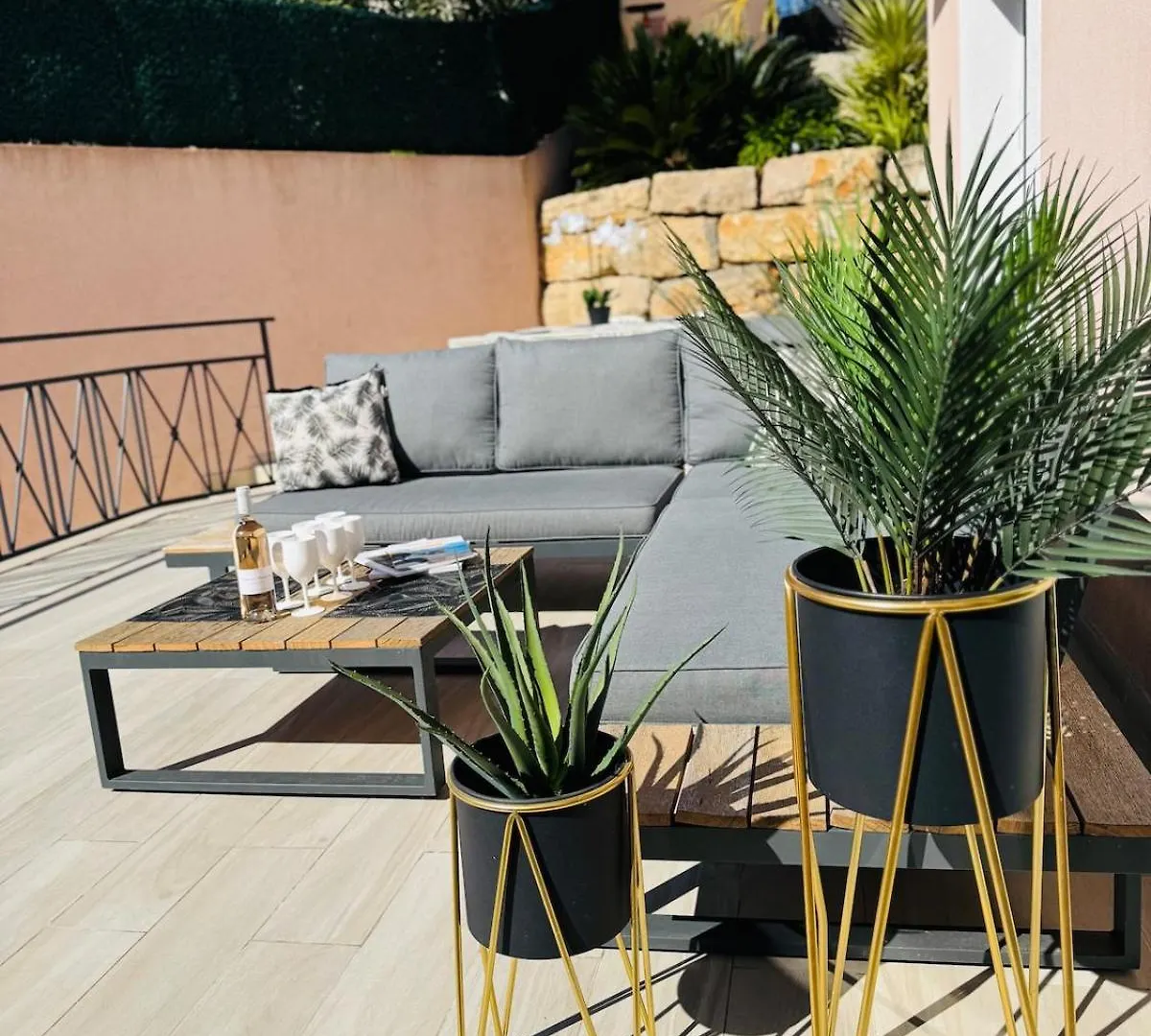 Villa San Peire Private Pool Close Sea روكبرون-سور-أرجينس