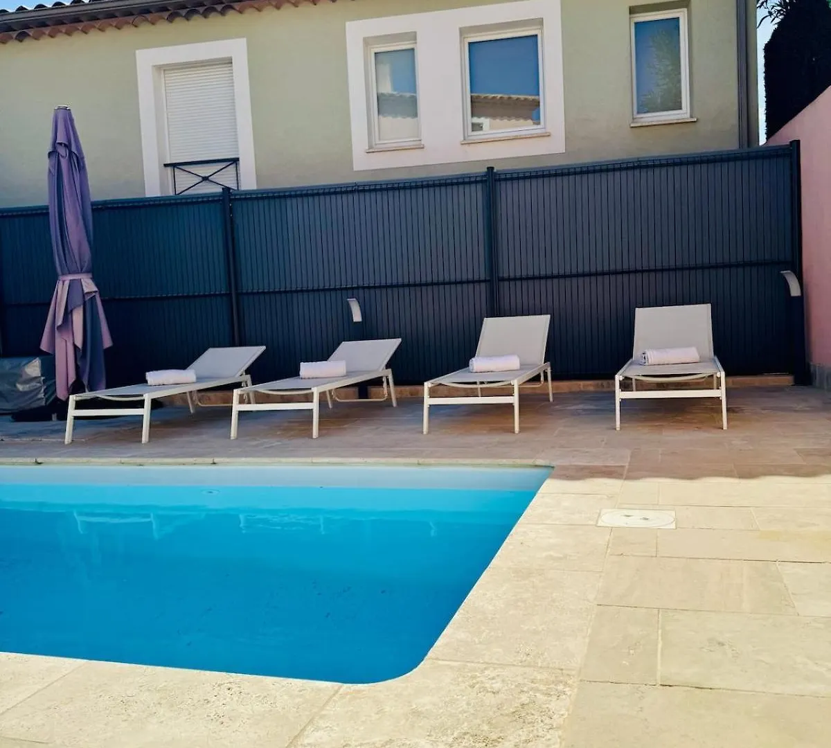 Villa San Peire Private Pool Close Sea روكبرون-سور-أرجينس
